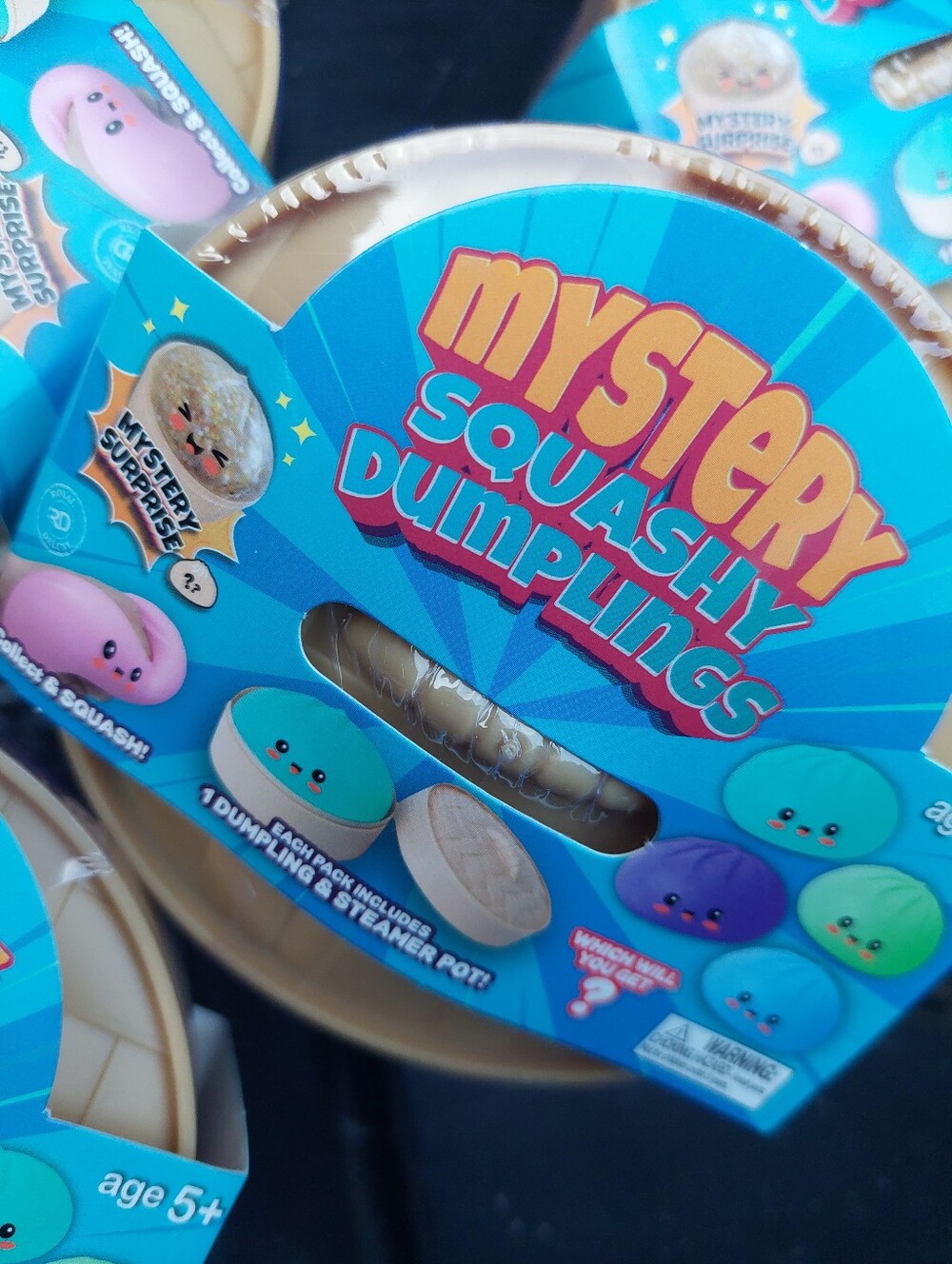 New Sealed Lot Of 4 Dumplings Mystery Squashy TikTok Viral RARE Surprise - Picture 3 of 3